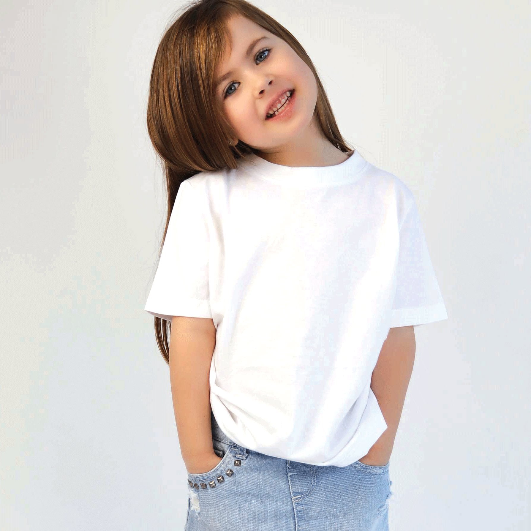 Brazil Cotton Jersey T-Shirt for Children