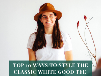 Top 10 Ways To Style The Classic White Good Tee This Summer