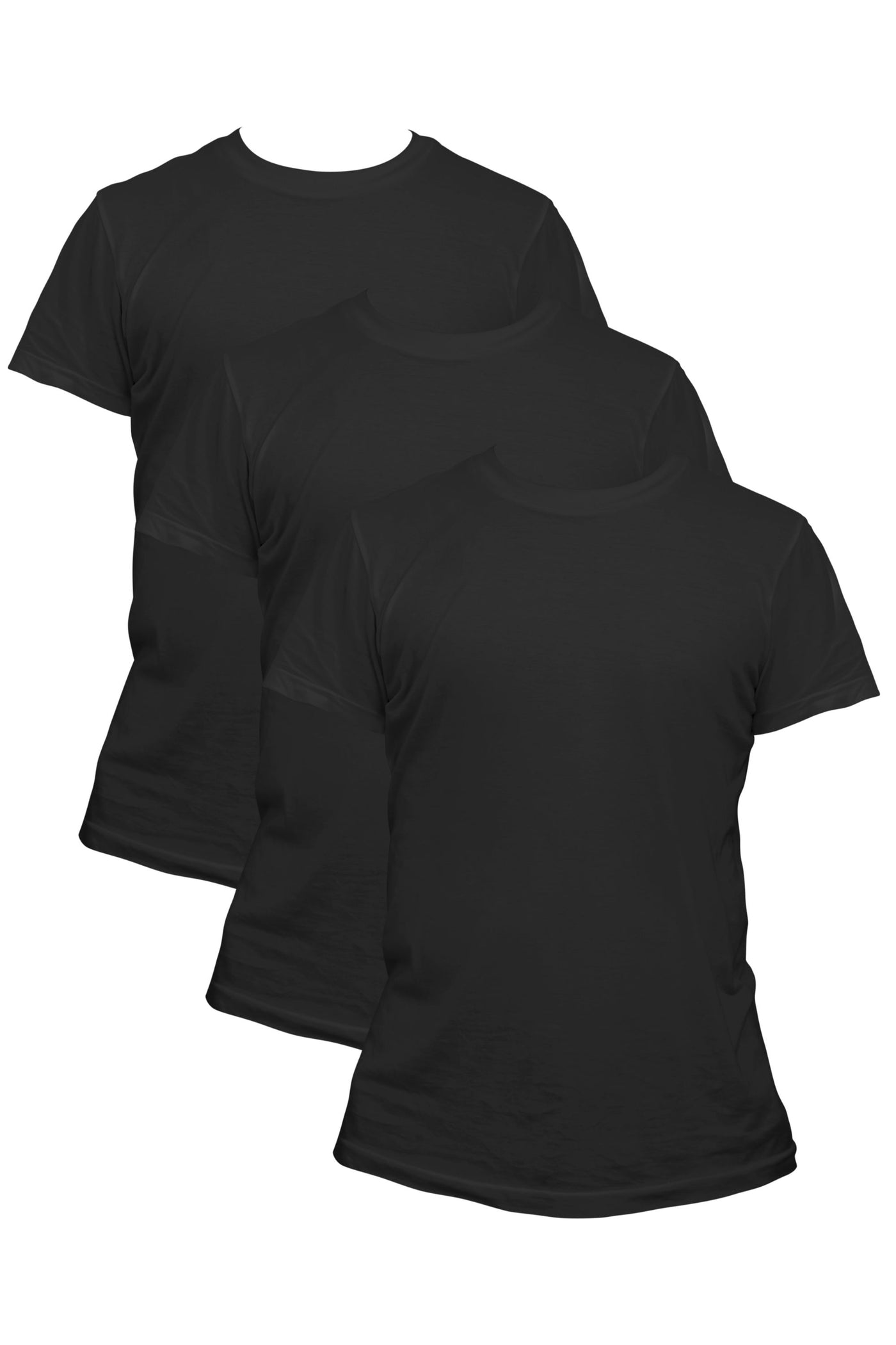 3-Pack Women's Short Sleeve Black | Organic Cotton, Fair Trade & Timeless