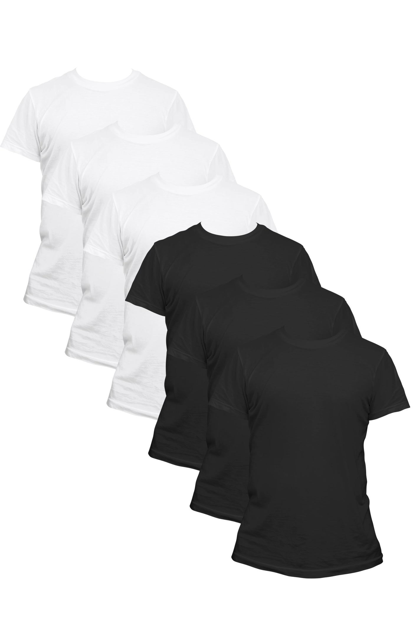 6-Pack Women's Short Sleeve White & Black | Organic Cotton, Fair Trade & Timeless