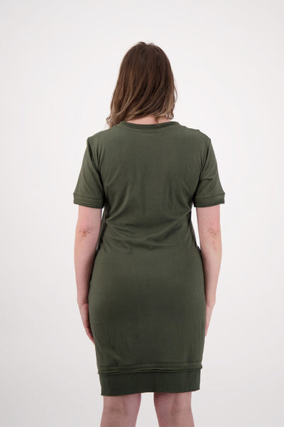 olive green cotton dress shirt sleeve 