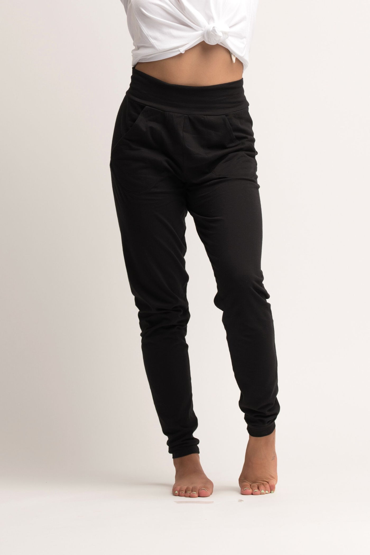 Mightly Girls Fair Trade Organic Cotton Flare Leggings Yoga Pant - XX-Large  (14), Black
