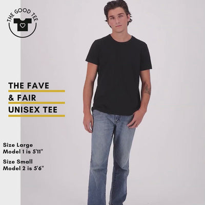 The Fave & Fair Unisex Tee - 3 Pack