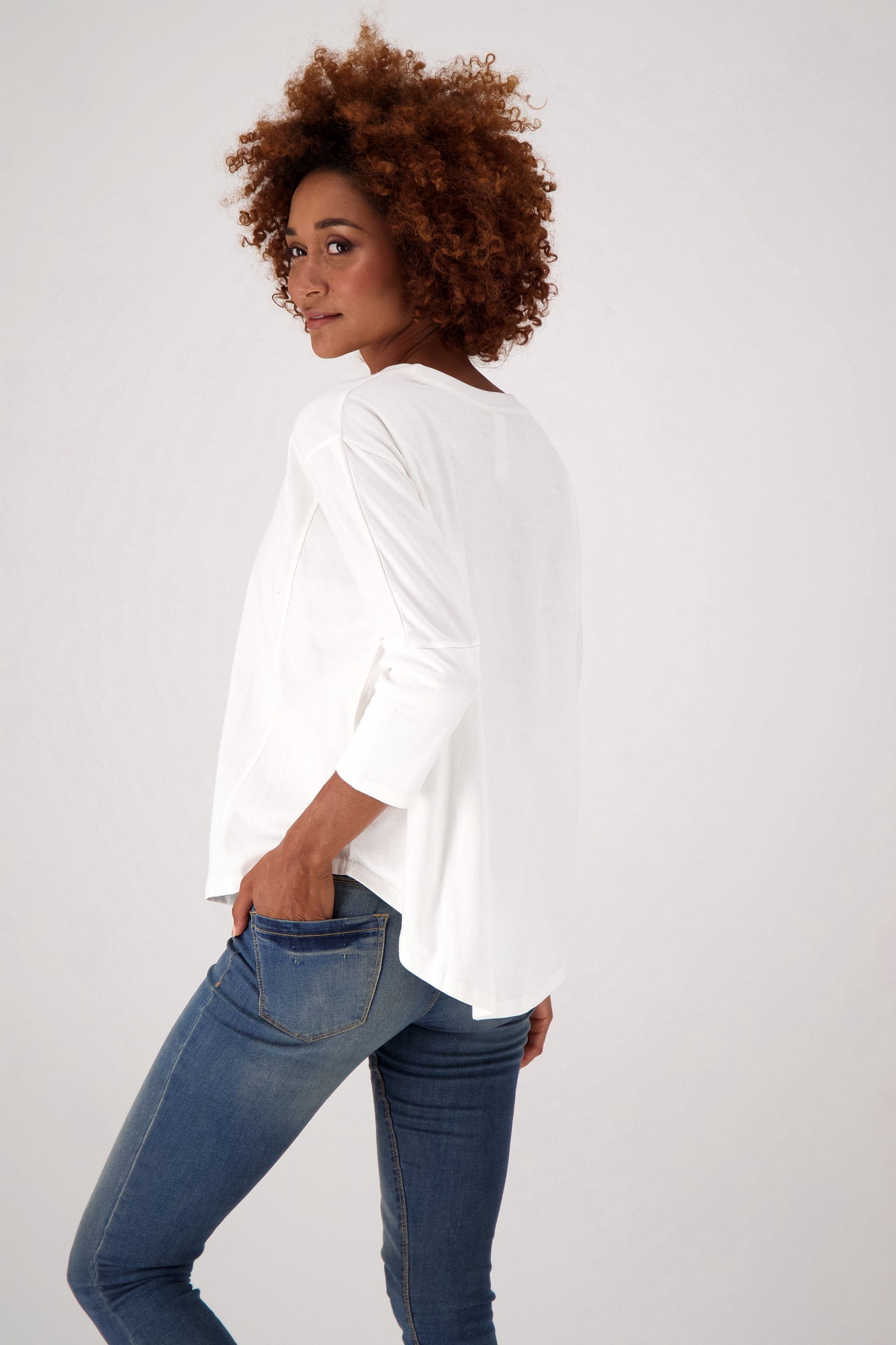 the good tee White batwing