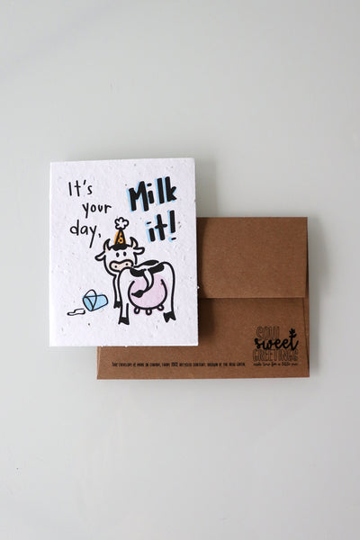 Personalized, Plantable, Punny Greeting Cards