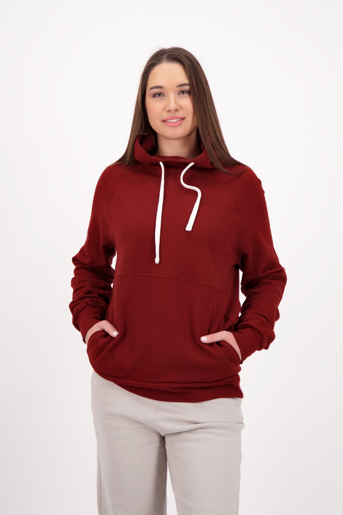unisex hoodie organic fleece cottn
