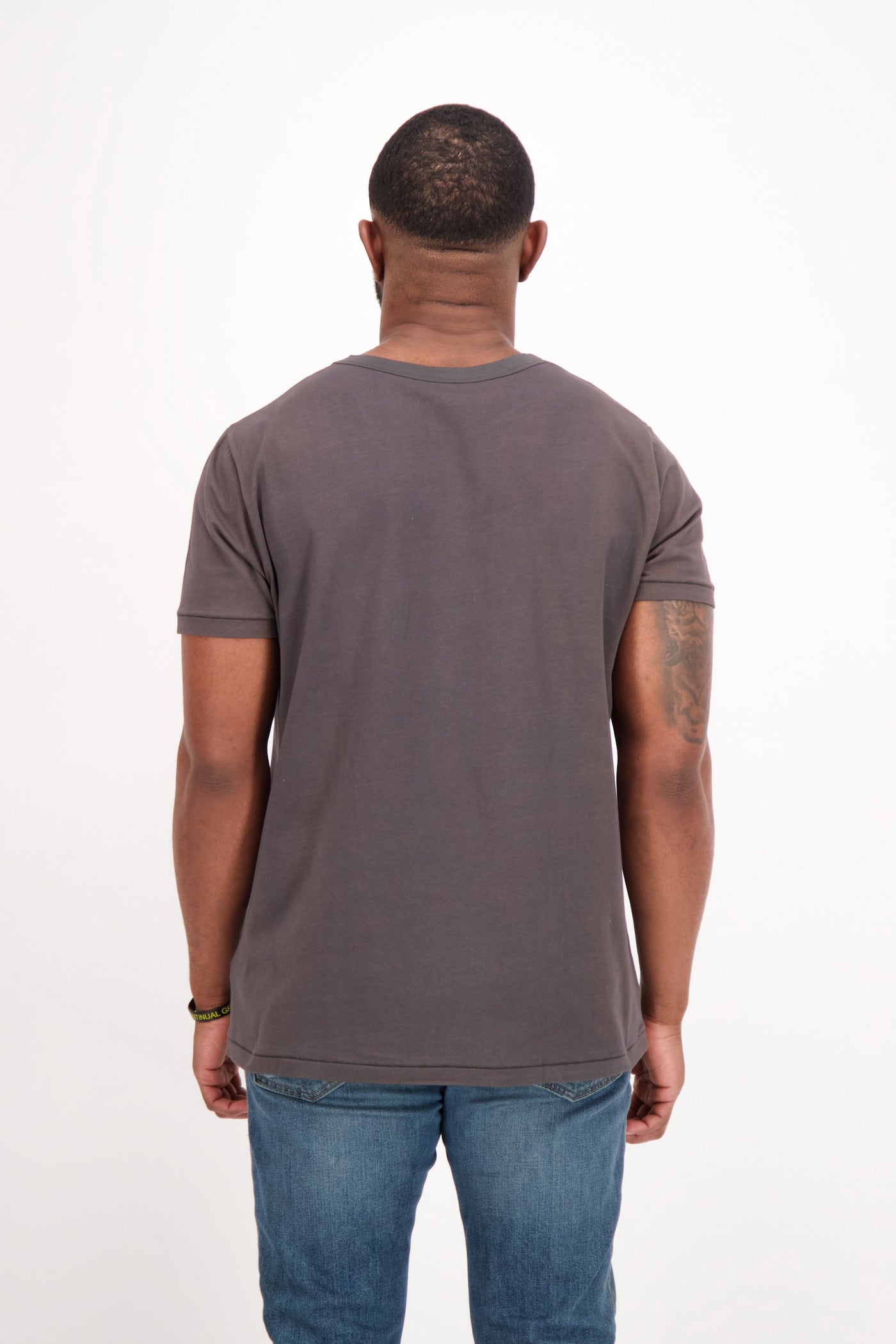 grey unisex sustainable tshirt